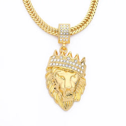 Buy Men's Lion Head Necklace - Stylish Jewelry Collection | EpicMustHaves