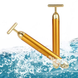 Buy 24K Gold Facial Roller Massager - Rejuvenate Your Skin with EpicMustHaves