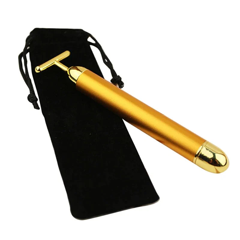 Buy 24K Gold Facial Roller Massager - Rejuvenate Your Skin with EpicMustHaves