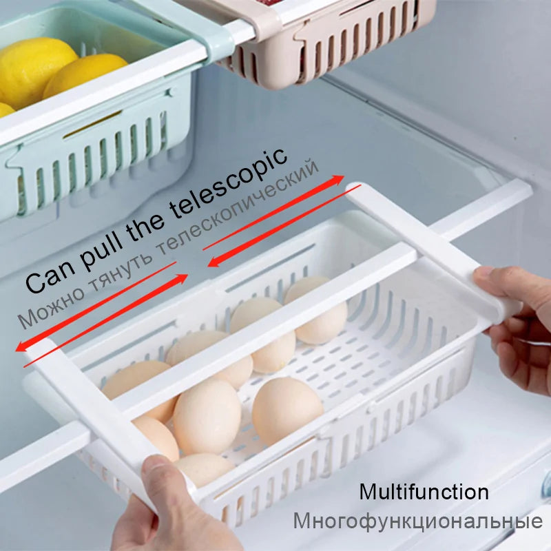 Buy Shelf Kitchen Organizer - Space-Saving Fridge Drawer | EpicMustHaves