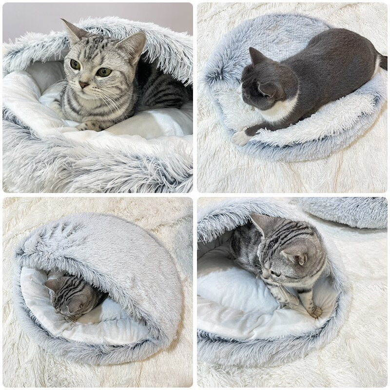 Buy Plush Pet Bed - Cozy Self-Warming Comfort | EpicMustHaves