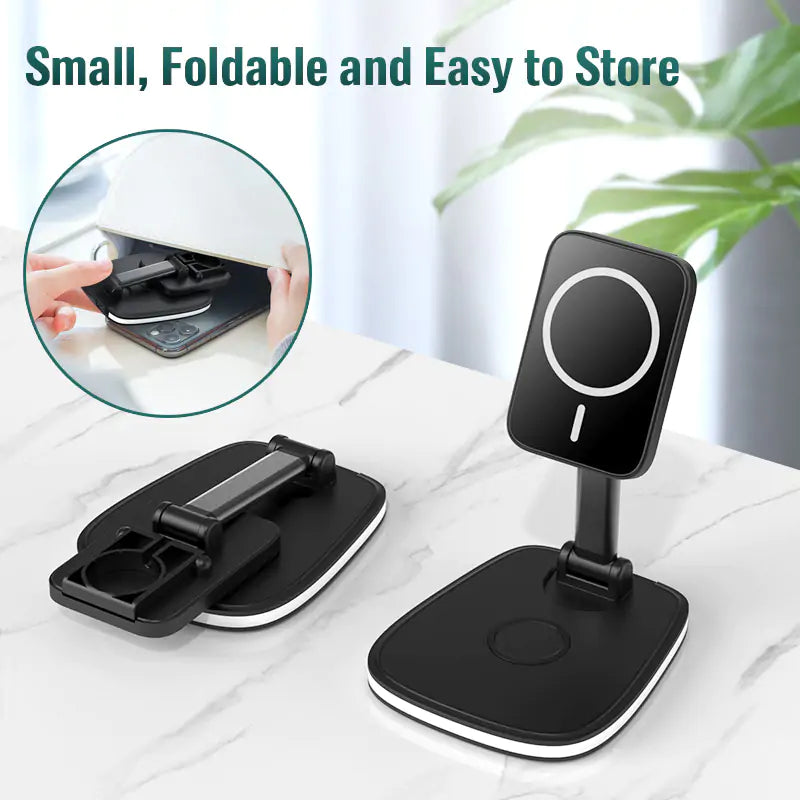 Buy 3in1 Magnetic Folding Wireless Charger 