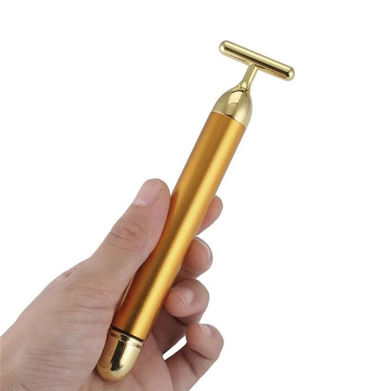 Buy 24K Gold Facial Roller Massager - Rejuvenate Your Skin with EpicMustHaves